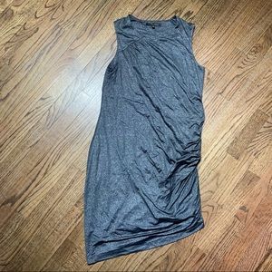 Cynthia Steffe Metallica Gray Dress size L
